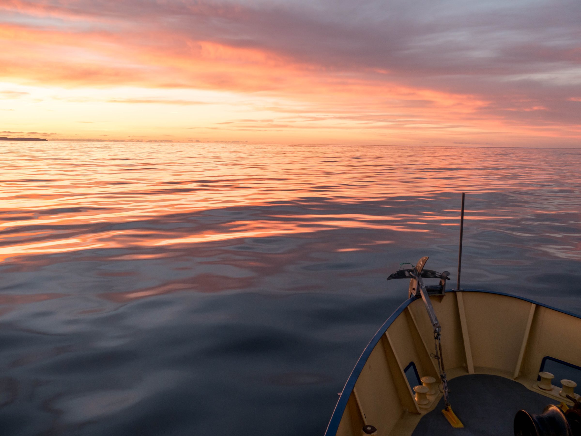 Sunset in Bass Strait